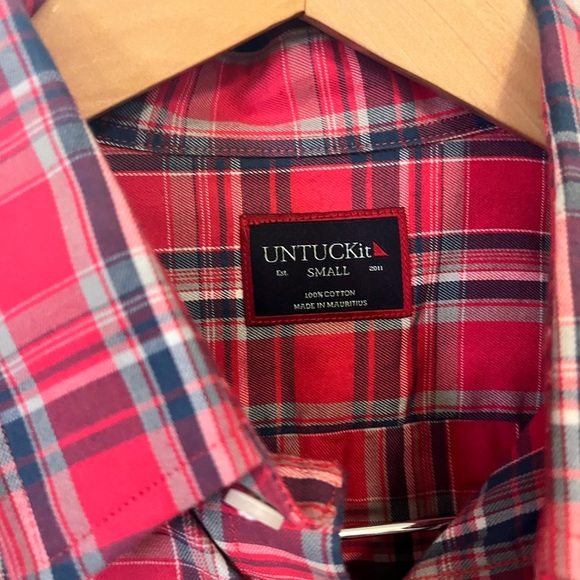 UNTUCKit mens button down augury size small - Picture 2 of 3